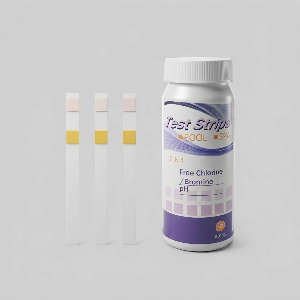 Water pH and Chlorine Test Strips